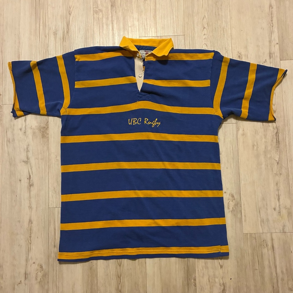 90s Barbarian Rugby Wear UBC Polo